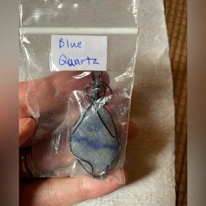 Blue Quartz Pendant